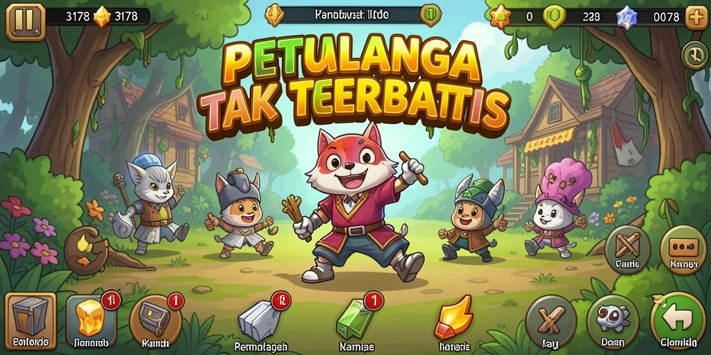 Tampilan gameplay yang mengasyikkan dari 3178 dalam genre Idle.