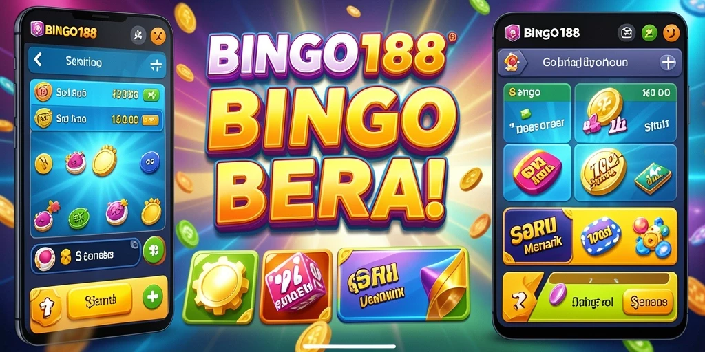 Screenshot gameplay BINGO188 yang menampilkan suasana permainan Bingo yang seru.