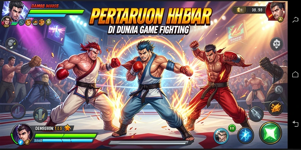 Screenshot gameplay DAM88 yang menunjukkan aksi pertarungan mendebarkan.