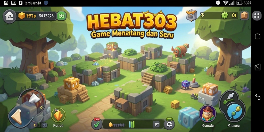 Tampilan gameplay HEBAT303 dengan beragam tantangan puzzle yang menarik.
