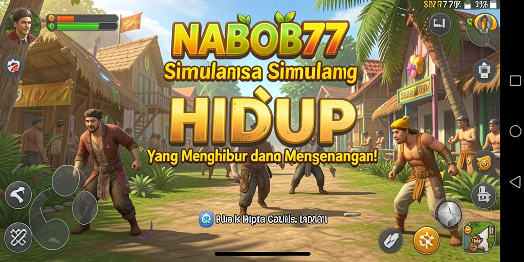 Screenshot NABOB77 menampilkan gameplay simulasi yang menarik.