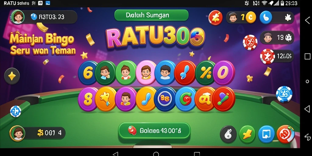 Tampilan gameplay bingo seru dan interaktif.