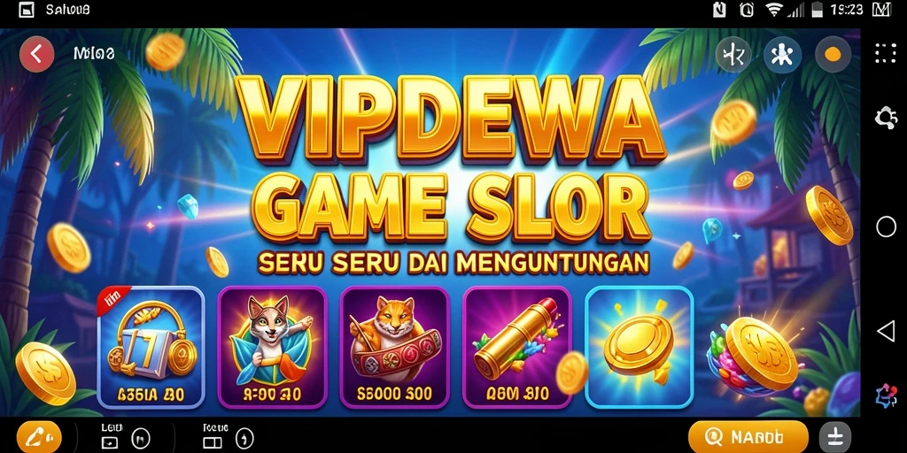 Screenshot gameplay seru dari permainan Slot VIPDEWA.